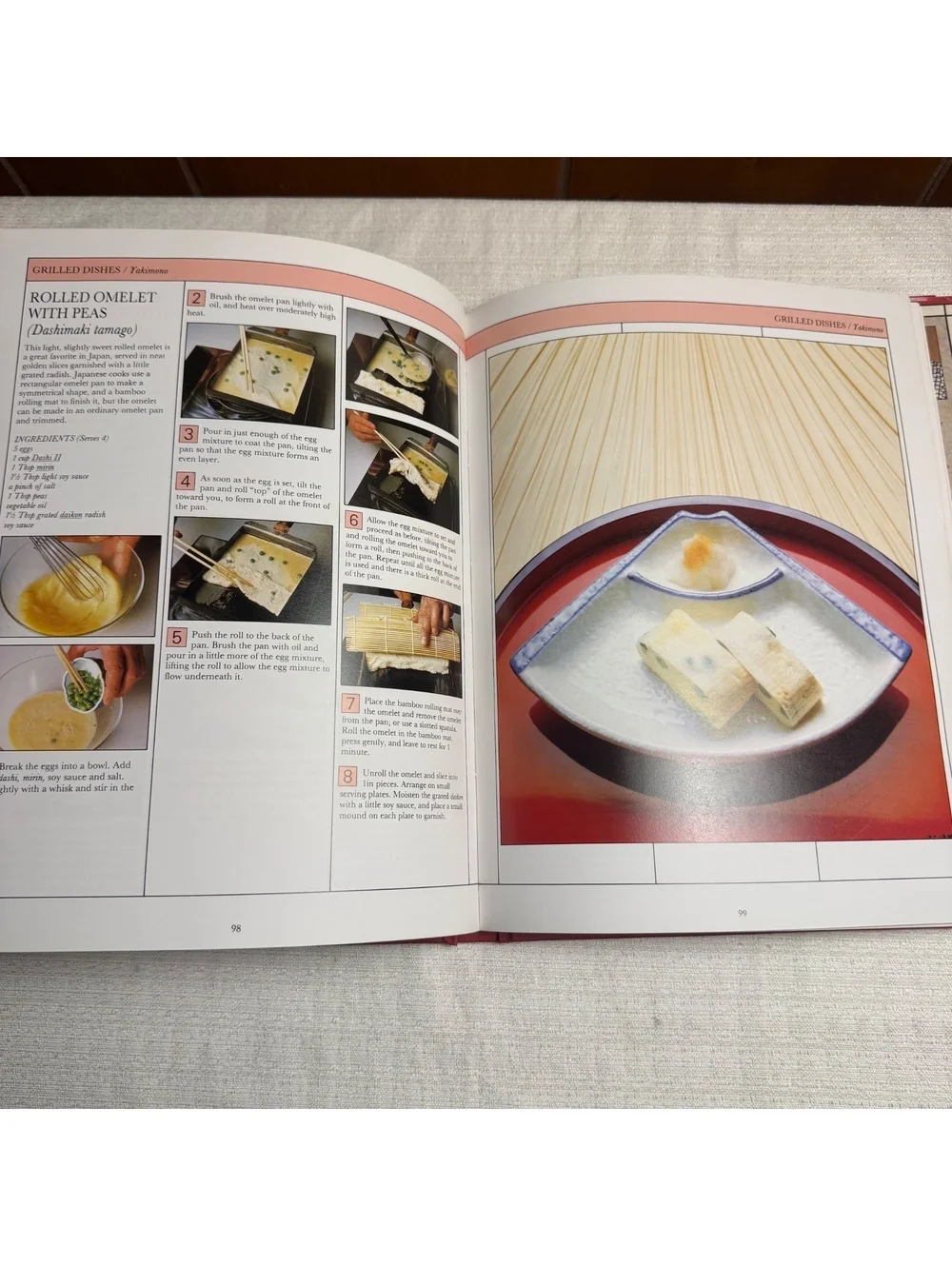 Vintage 1986 Step-By-Step Japanese Cooking Cookbook Lesley Downer Minoru Yoneda